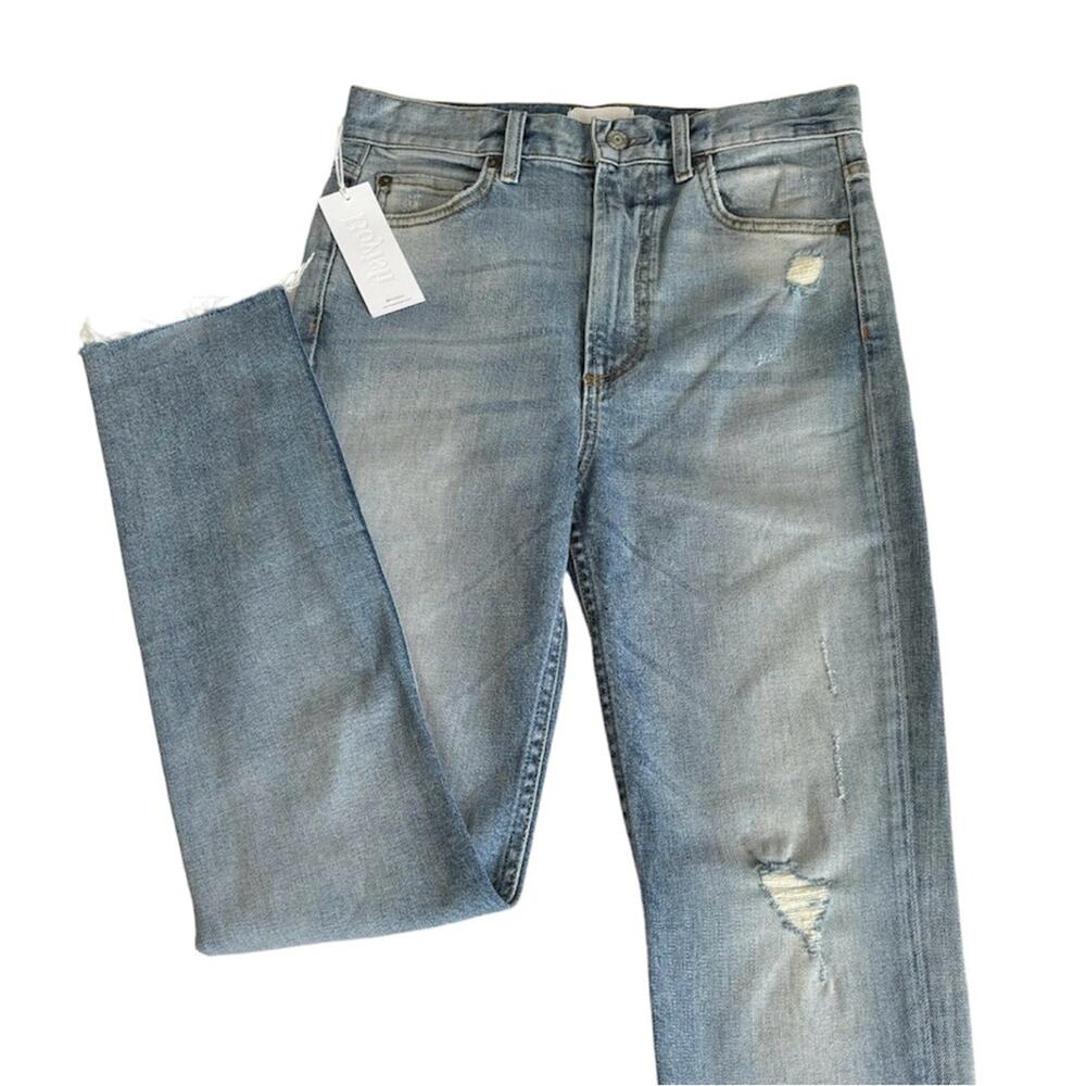 Revolve Boyish The Zachary Penny Serenade High Waist Stretch Skinny Jeans Sz 27